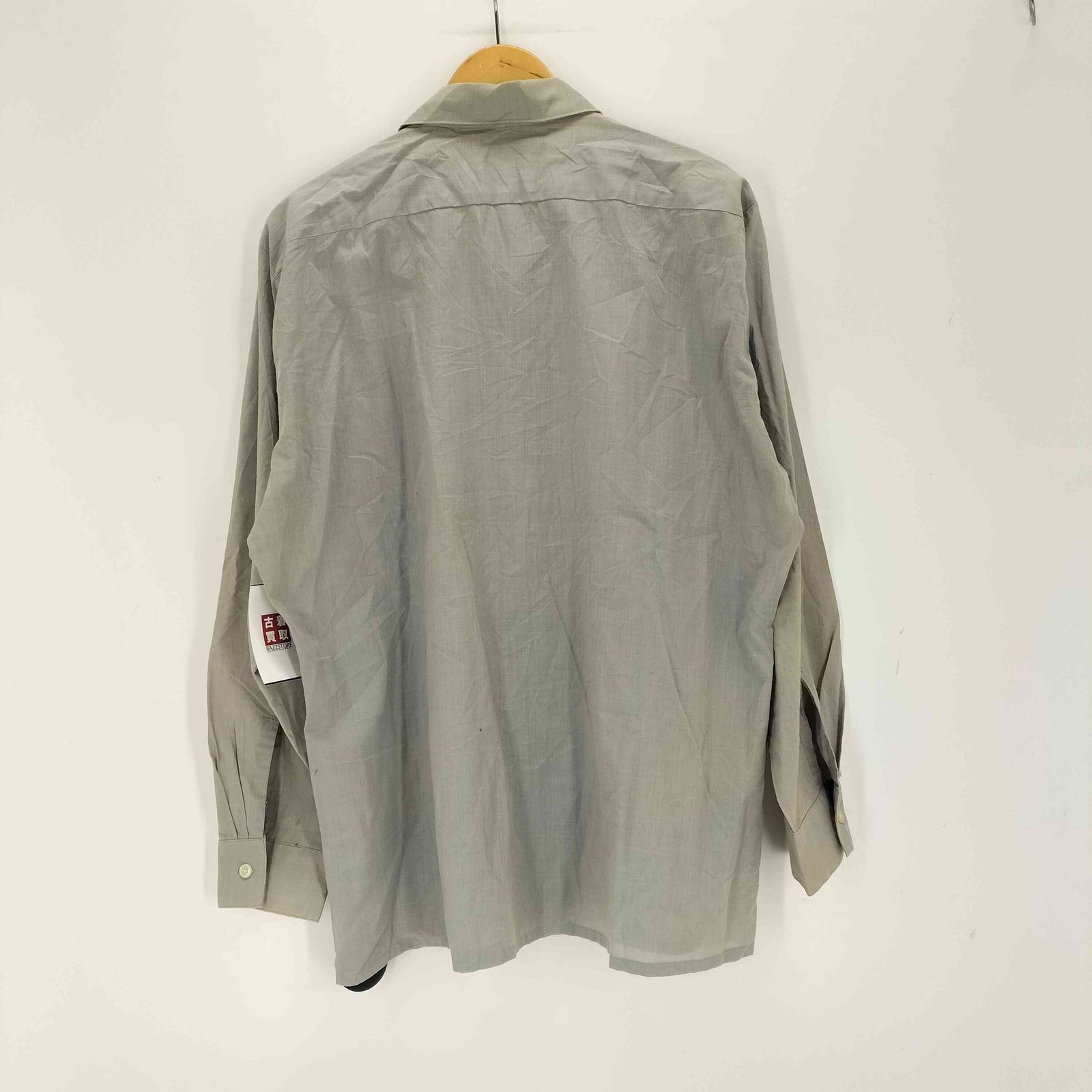 60s ARROW アロー コットン ドット柄 16-16 1/2 アロー ARROW USA製 ポリコットン オープンカラーシャツ メンズ