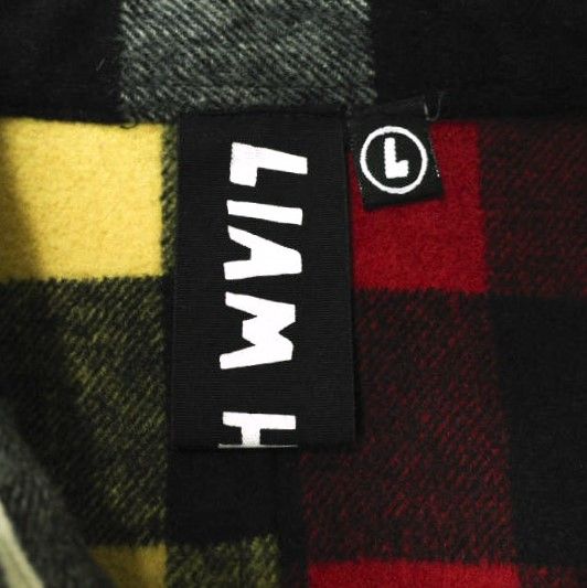 LIAM HODGES リアムホッジス 18AW PATCH WORK FLANNEL SHIRT パッチ 