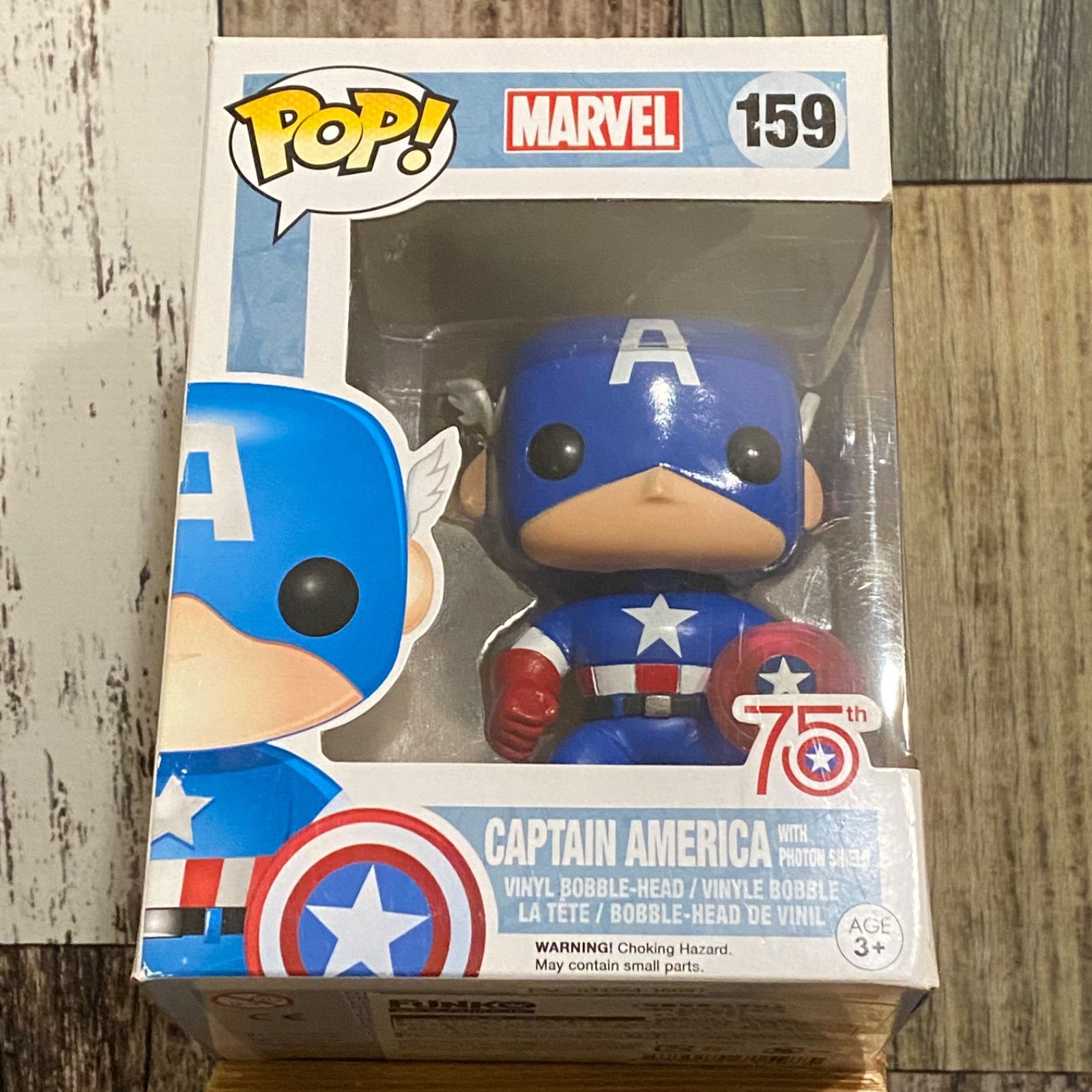 funko pop キャプテンアメリカ スパイダーマン-