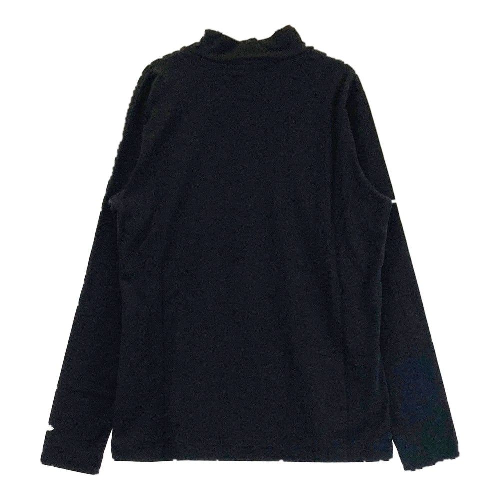 サイズ：L CALLAWAY キャロウェイ 2024年モデル ハイネック フロントプリント長袖Tシャツ  ブラック系 [240101415255] ゴルフウェア レディース ストスト サイズ：L CALLAWAY キャロウェイ 2024年モデル ハイネック