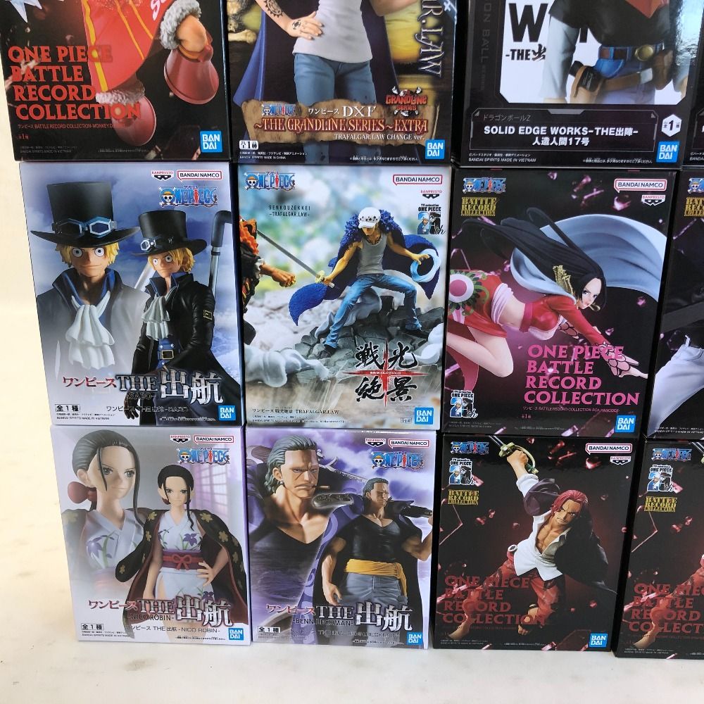 02w08709 プライズフィギュア まとめ売り 18個 ワンピース 