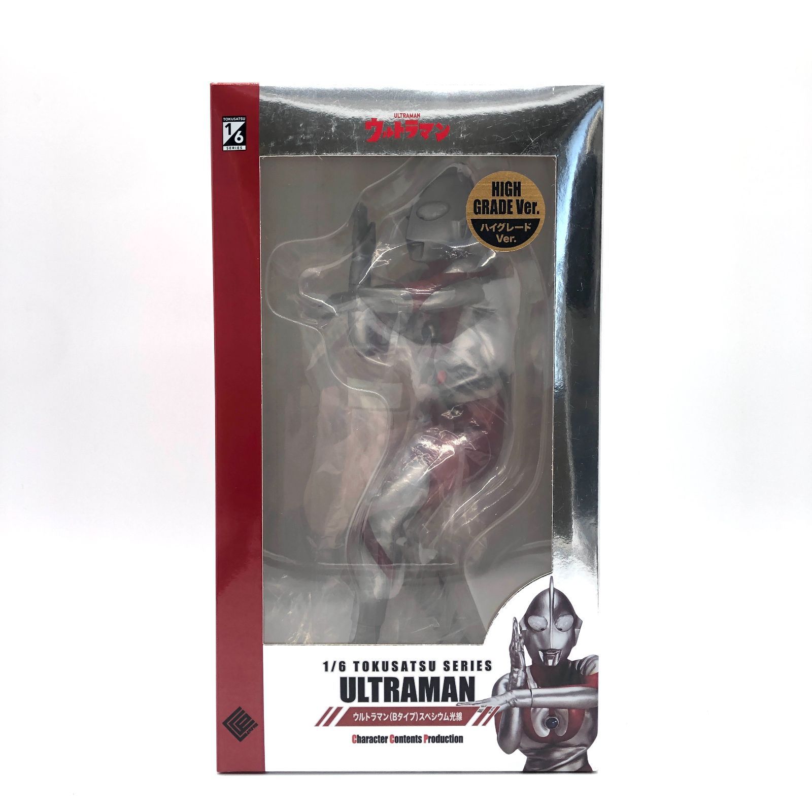 外箱開閉部 変形による浮き キズ CCP 1 6特撮シリーズ ウルトラマン Bタイプ スペシウム光線 ハイグレードVer. LED発光ギミック付き