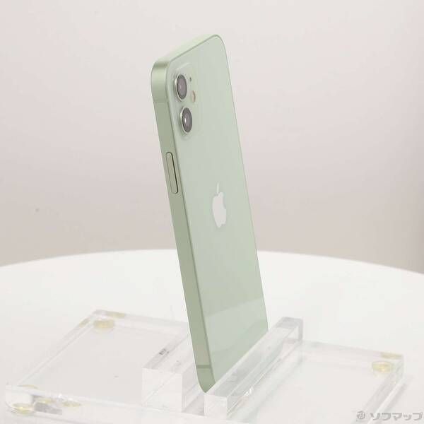 中古品〕 iPhone12 64GB グリーン MGHT3J／A SIMフリー【198】 スマホ
