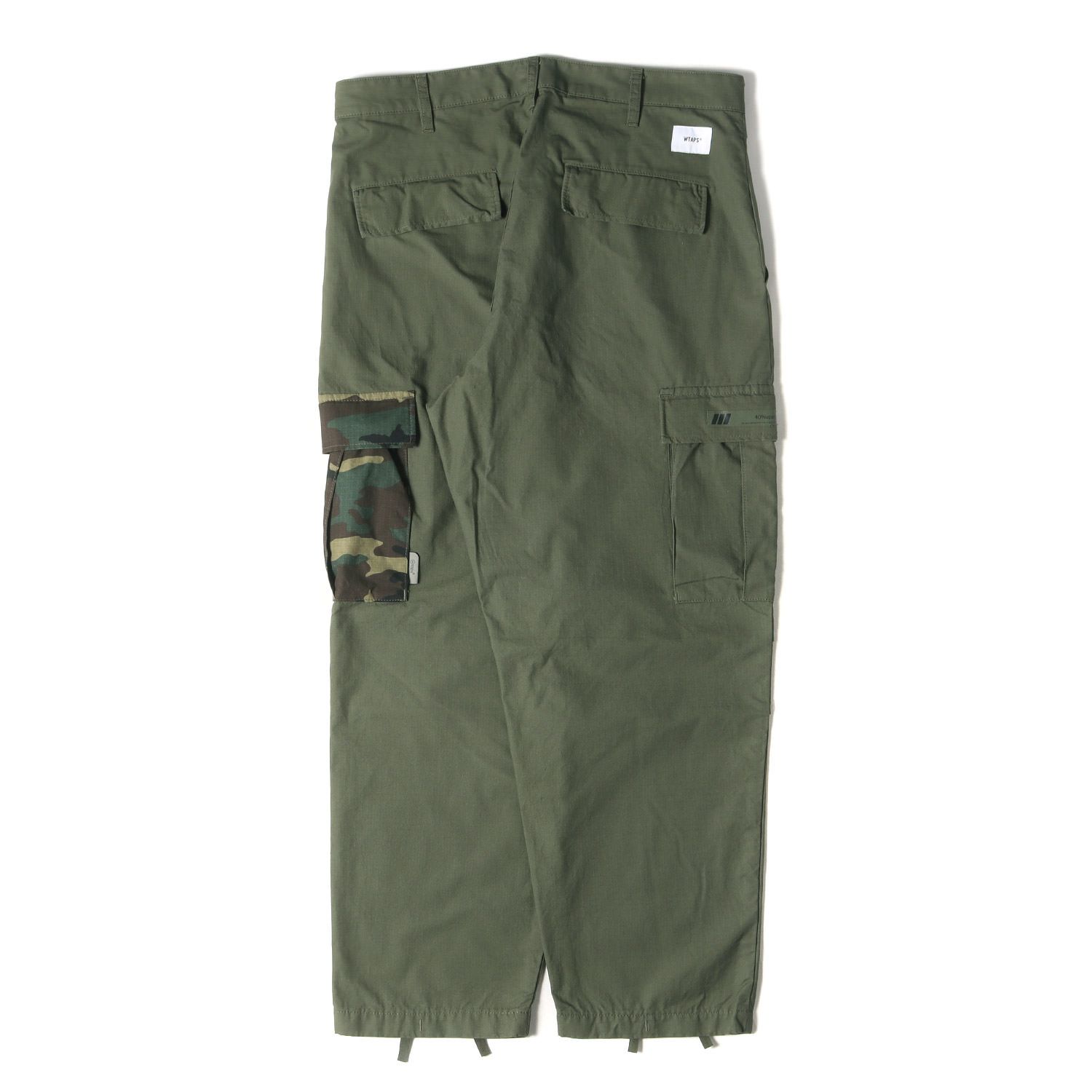 WTAPS ダブルタップス パンツ サイズ:L 21AW リップストップ