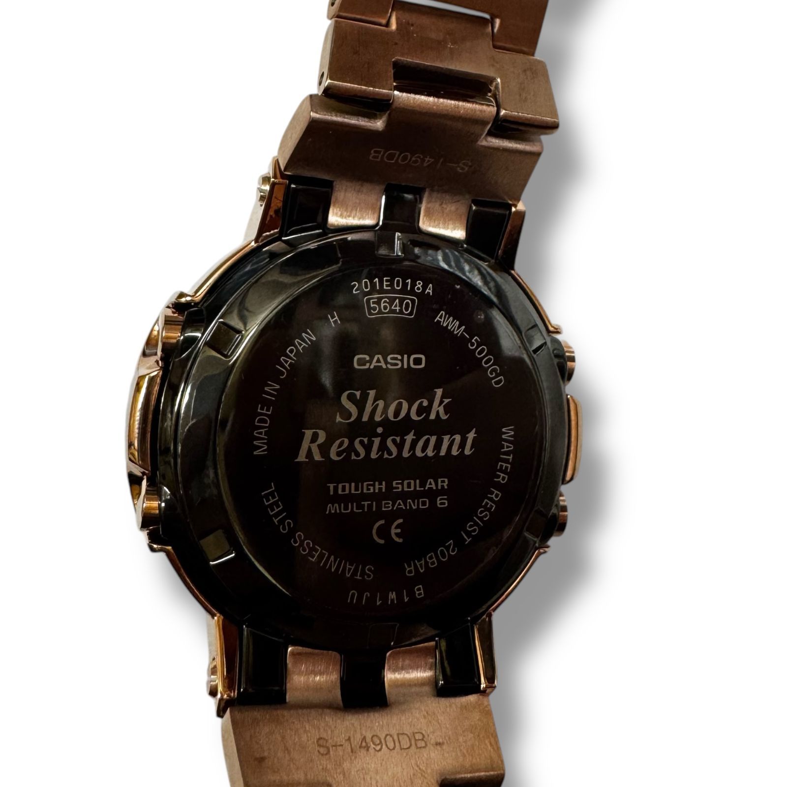 参考上代74800円 CASIO G-SHOCK AWM-500 アナログ・デジタル ソーラー 