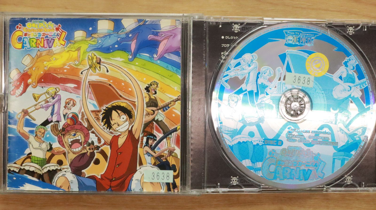 歌い手 CD・DVD 国内盤CD☆TVサントラ/TV Soundtrack□ ワンピース キャラソン
