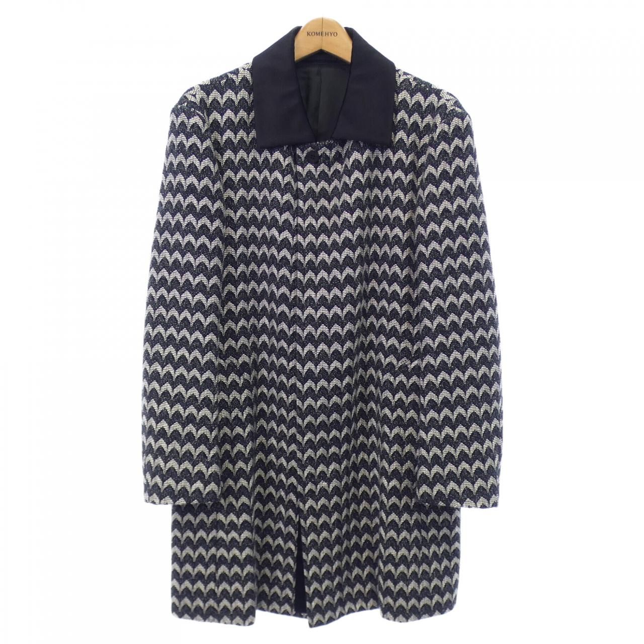 80's Issey Miyake Men コート 羊毛 ブラック イカコート ISSEY MIYAKE