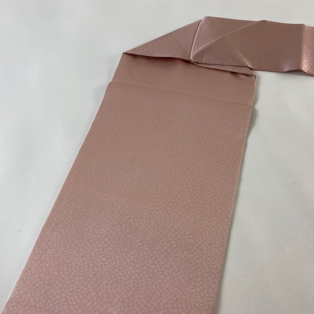 超豪華日本刺繍☆塩瀬の名古屋帯 サーモンピンク薄オレンジ系 602edfc57babfc54f4e4a8713d9fb8