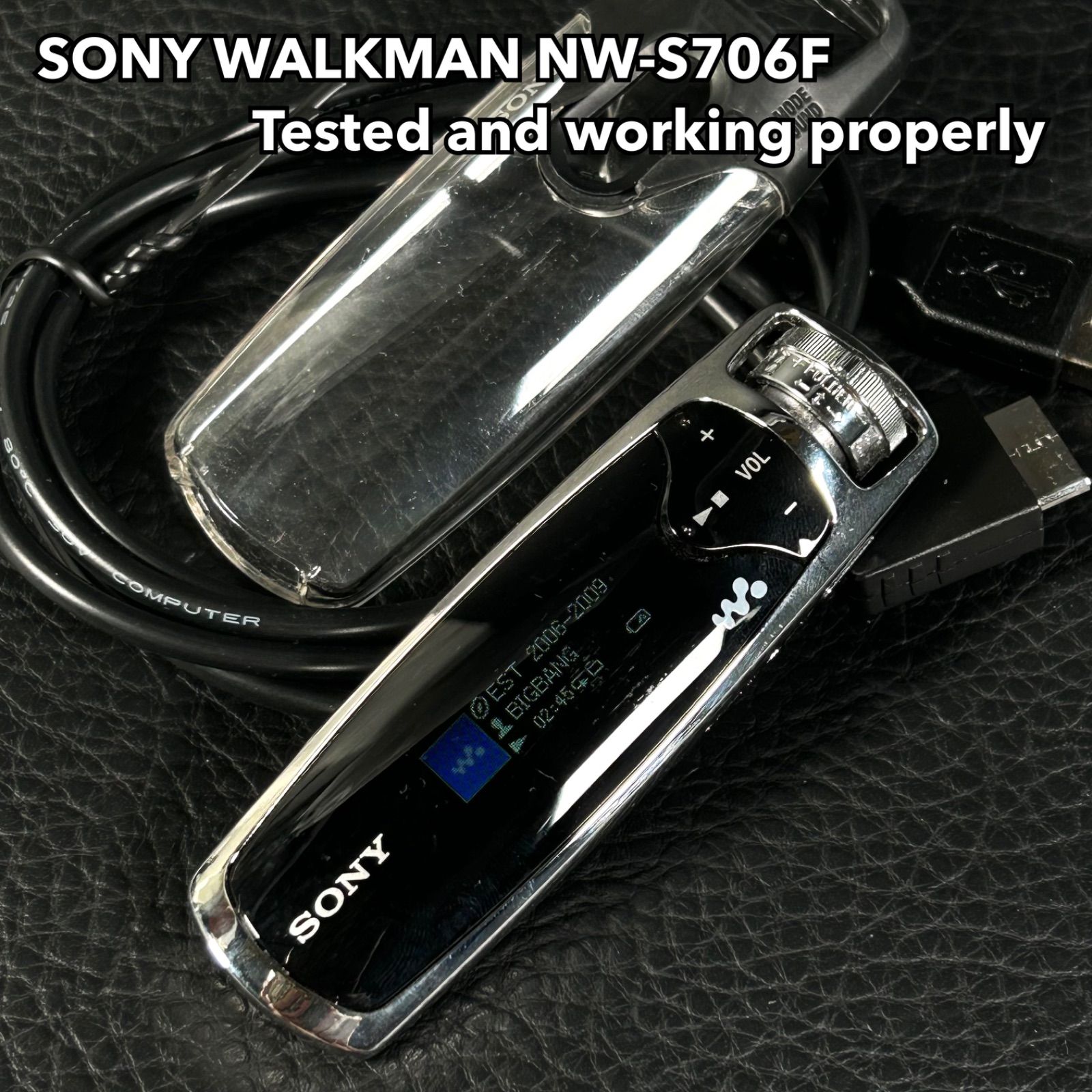 ポータブルプレーヤー SONY WALKMAN NW-S706F Sony Walkman NW-S706F Violet 4GB Digital Media Player Used