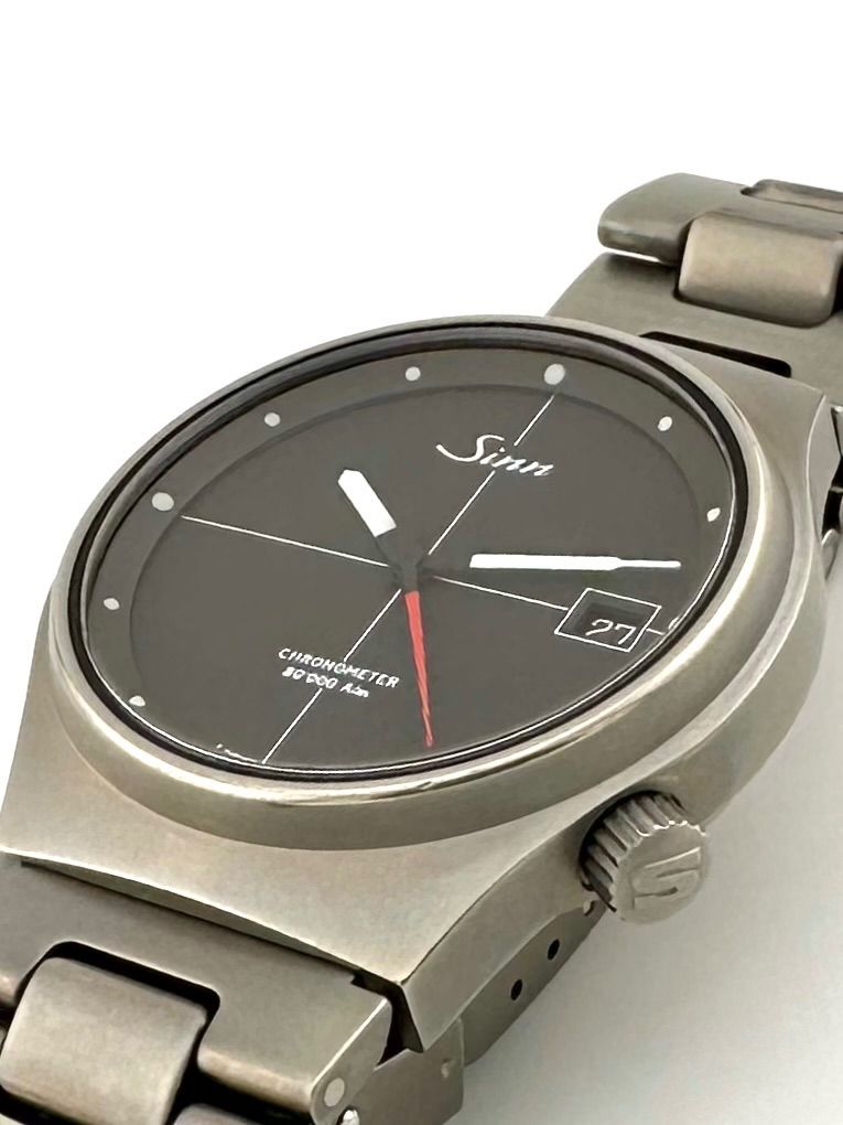 SINN 244TI.F クロノメーター チタン 自動巻き時計 ジン - メルカリ