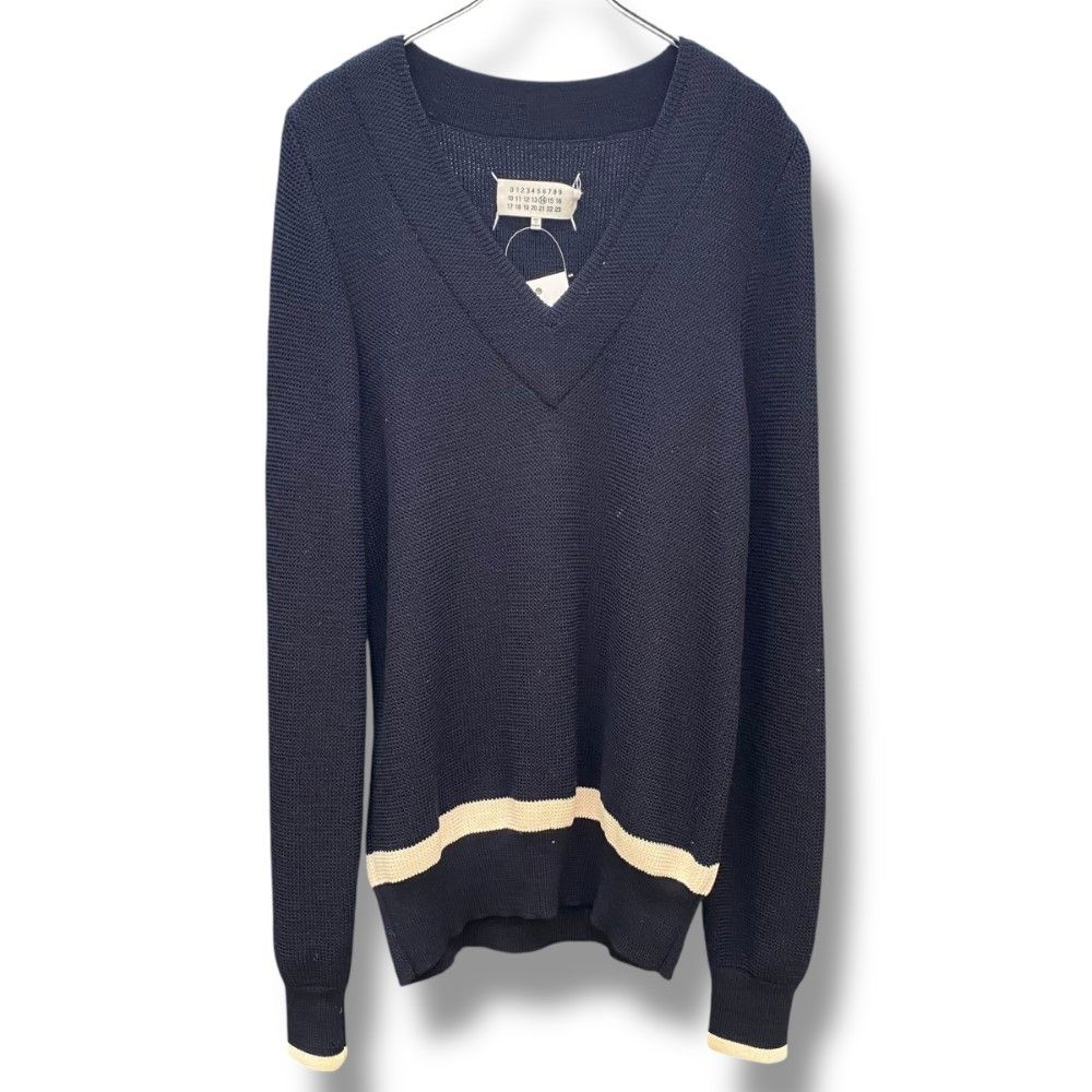 MAISON MARTIN MARGIELA REPLICA Vネック セーター ニット Mサイズ