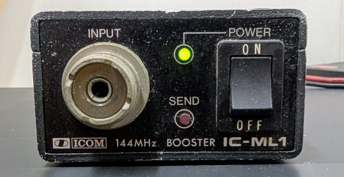 現状品 アイコム IC-ML1 ブースター アマチュア無線 無線機 ICOM
