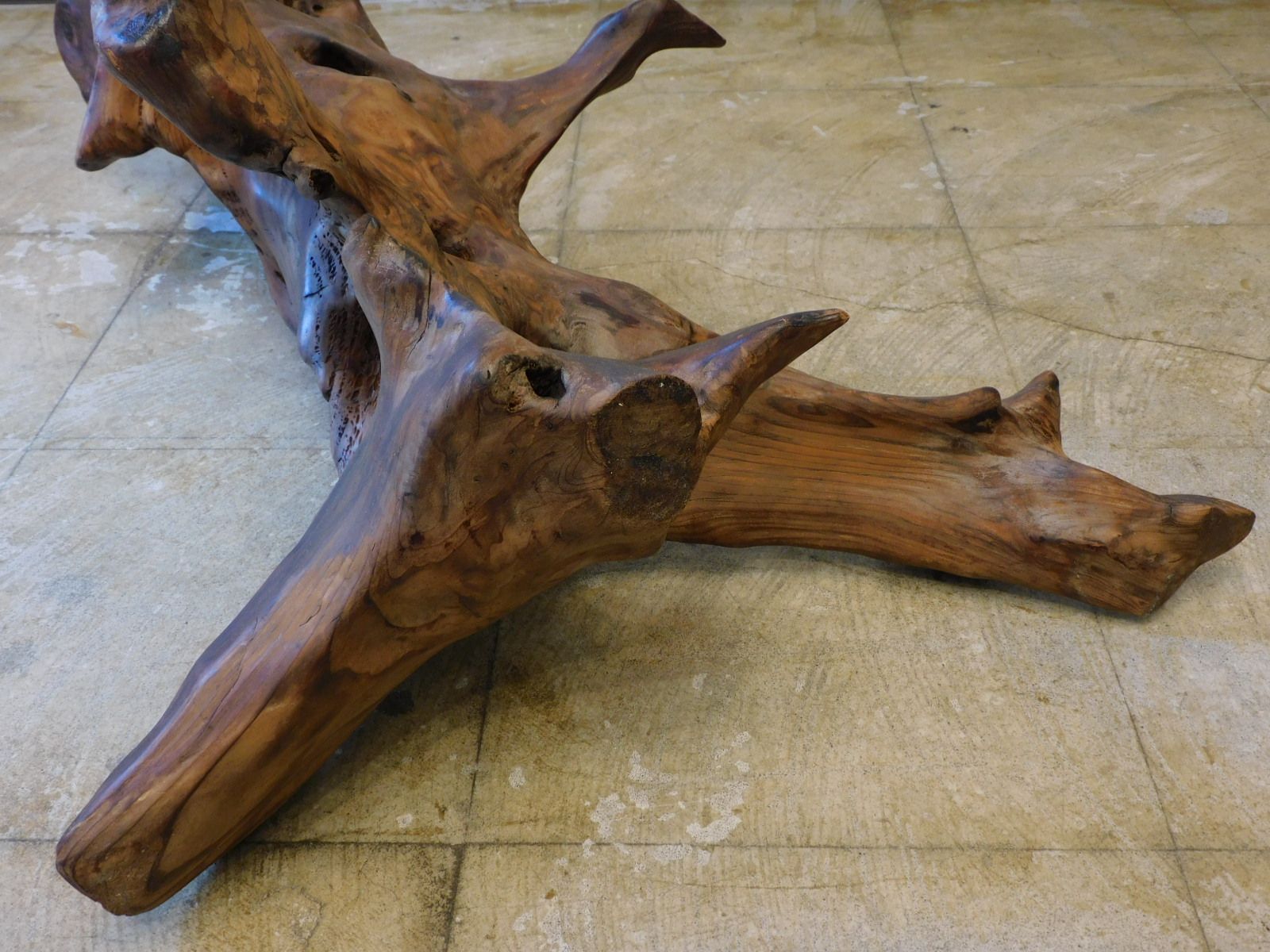 ふるい変木 HK-a-04847 / オブジェ 民藝 古民芸 フォークアート 彫刻