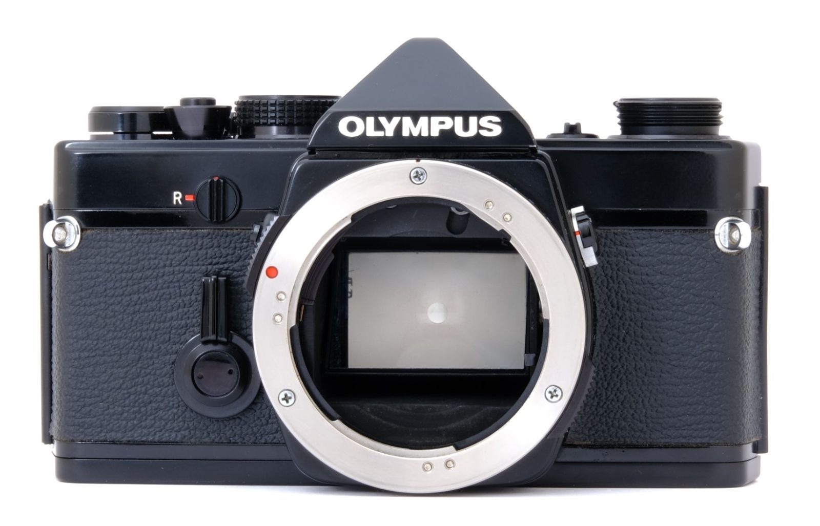 オリンパス Olympus OM-1 ブラック ボディ 完動品 純正レザーケース ストラップ付