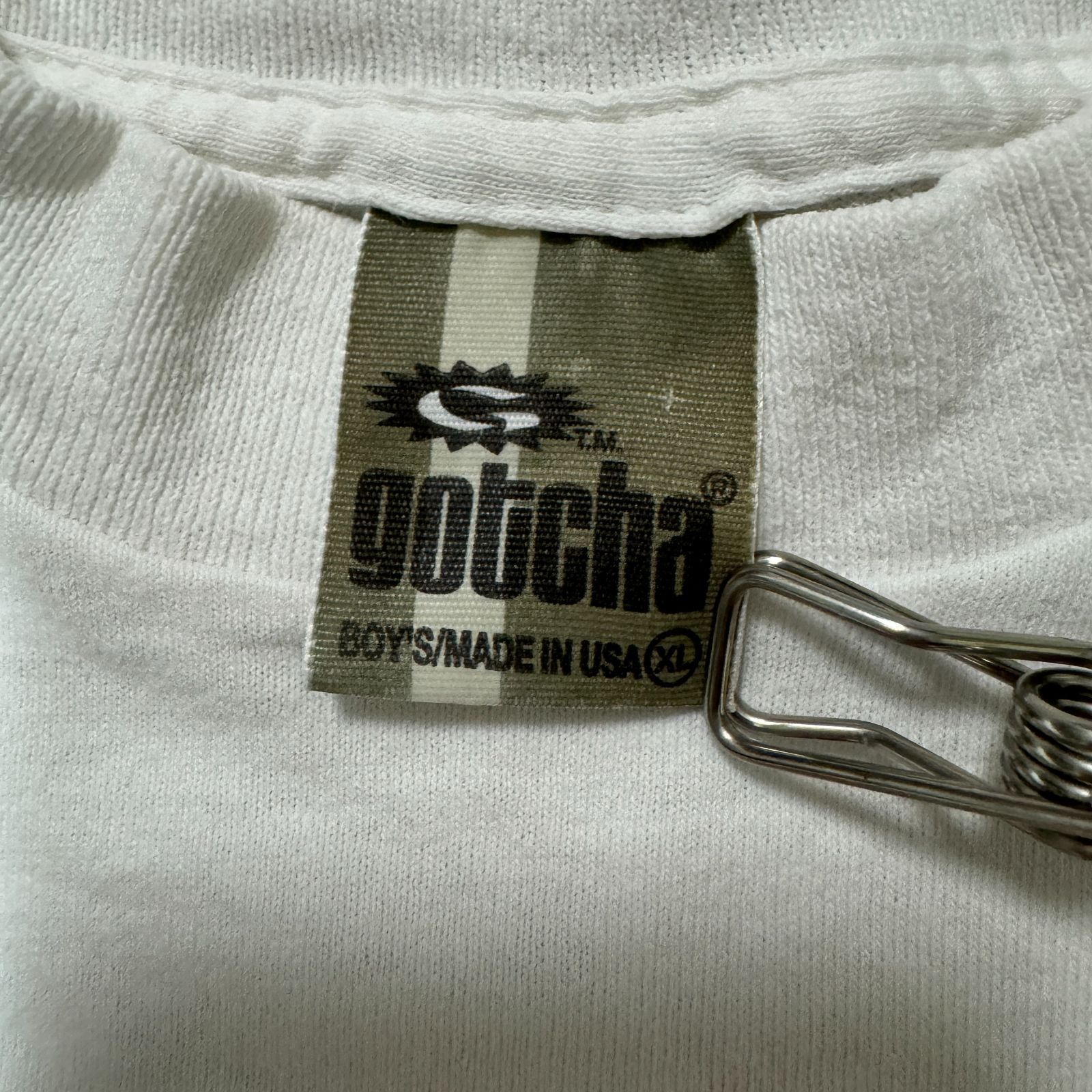 90s gotcha グラフィック フォト プリント Tシャツ XLサイズ ガッチャ 