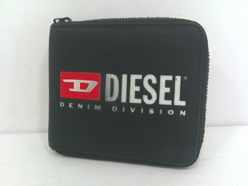 s25g-89kk【中古】DIESEL ディーゼル 二つ折り財布 BI-FOLD COIN