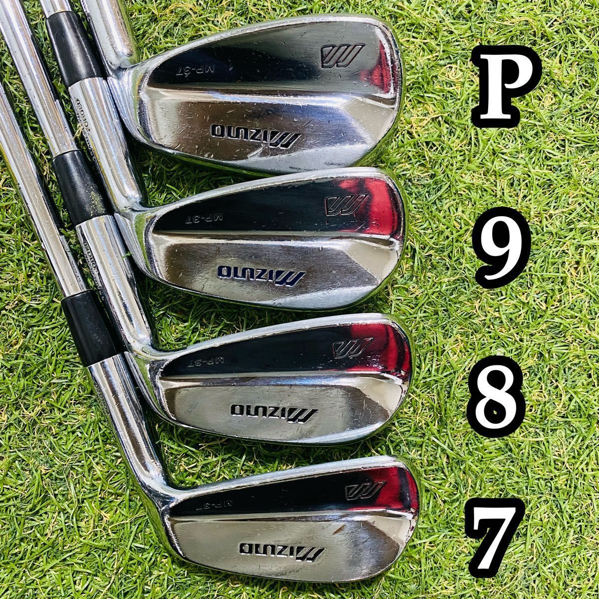 【良品】不動の名器 ミズノ MP-37 メンズアイアンセット 7本 スチール S 良品】不動の名器 ミズノ MP-37 メンズアイアンセット 7本