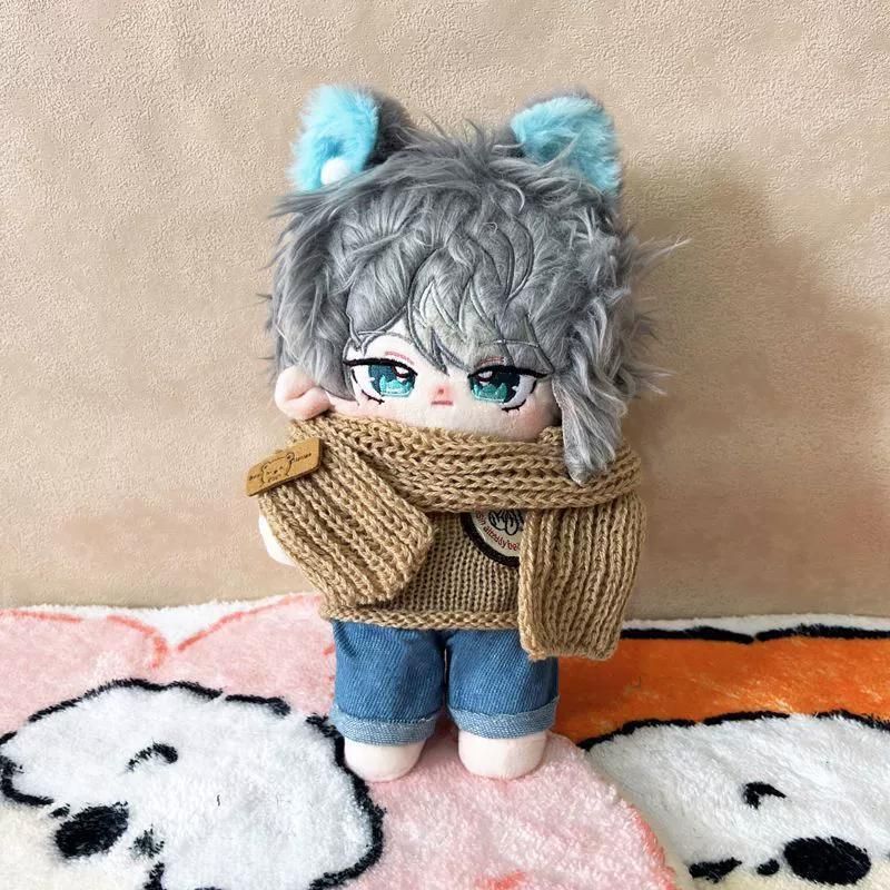 原神 アルハイゼン ぬいぐるみドール 20cm ボディ骨格入り 素体のみ