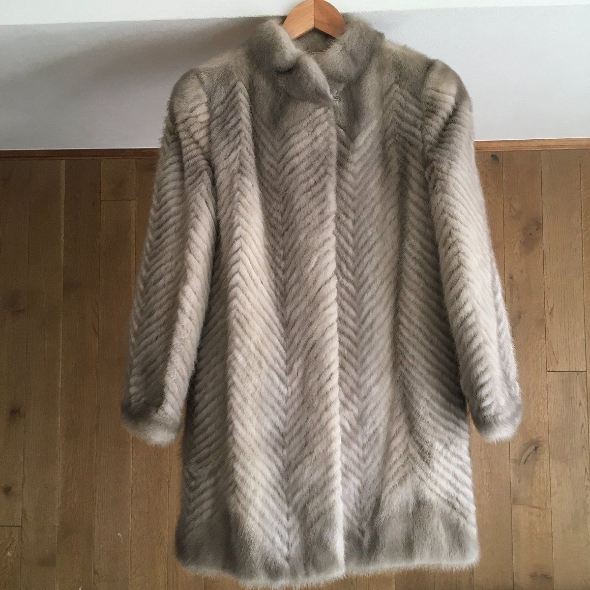 ✨美品✨ランブルトン オンワード サファイアミンク毛皮 ミドルコート