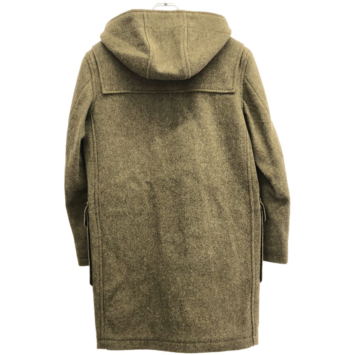 MARGARET HOWELL × FOX BROTHERS ダッフルコートM 美品】マーガレットハウエル FOX brothers ダッフルコート オリーブ