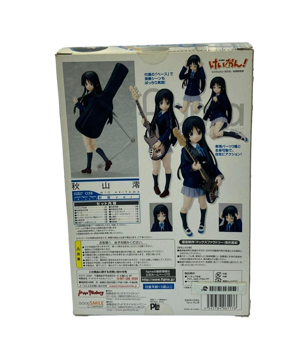 美品 けいおん figma フィギュア 秋山澪 制服Ver. 058