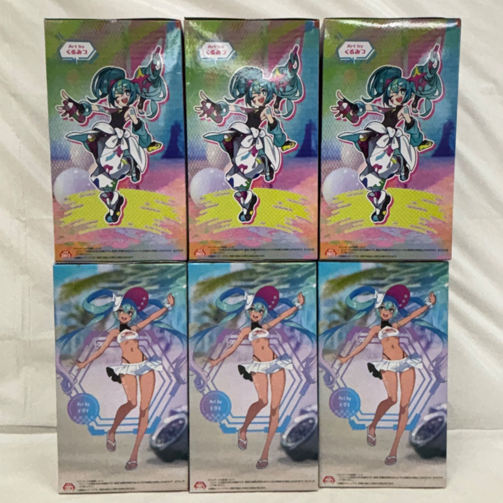 未開封 初音ミク Trio-Try-IT Figure 6個セット ペイントガール