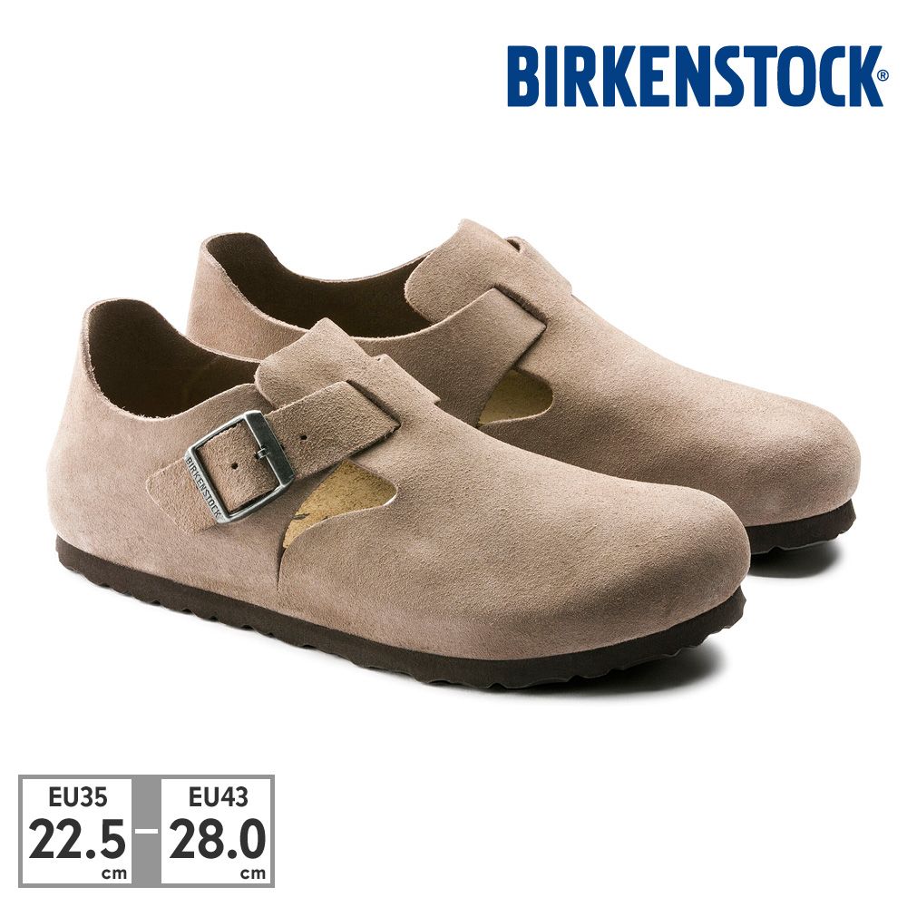 取扱店･ ビルケンシュトック サンダル レディース ロンドン 1010503 1010504 BIRKENSTOCK 2025春夏 London 本革 レザー サンダル サボ クロッグ ポルトガル製