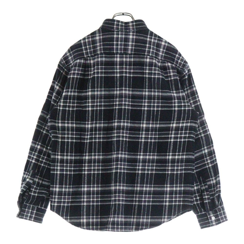 SUPREME シュプリーム 25SS Old English Plaid Flannel Shirt オールドイングリッシュ プレイド フランネル 長袖シャツ ブラック