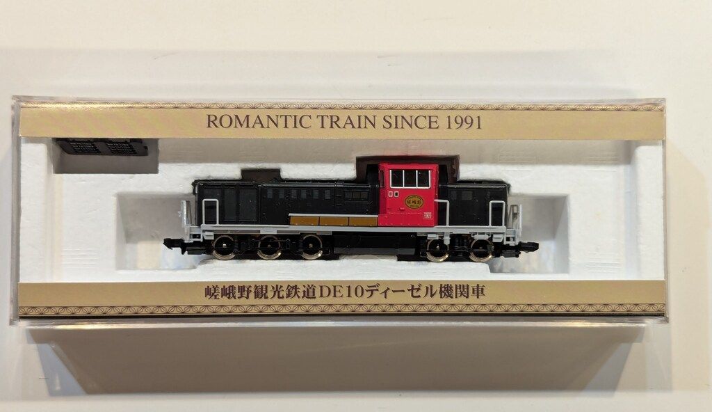 トミックス Nゲージ JR西日本商事 嵯峨野観光鉄道 DE10ディーゼル機関