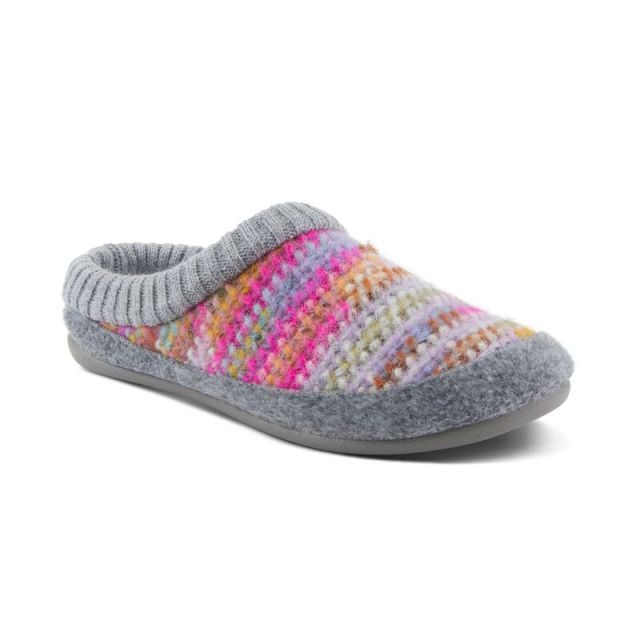 【送料無料】 フレクサス レディース サンダル シューズ Flexus by Spring Step Gelina Women's Wool Slippers Pink Multi
