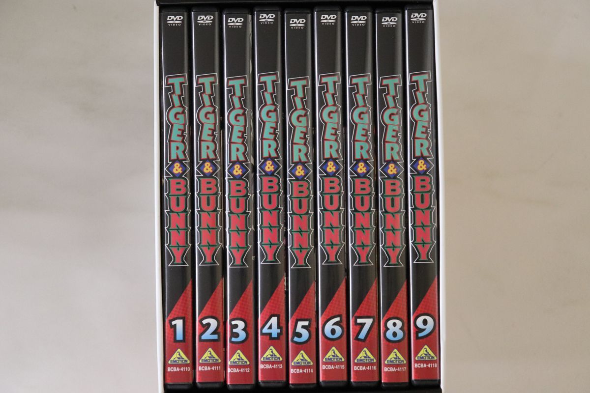 9discs DVD アニメ Tiger &amp;amp; Bunny 9 BCBA4118 BANDAI /00990 9discs DVD アニメ Tiger & Bunny 9 BCBA4118 BANDAI /00990