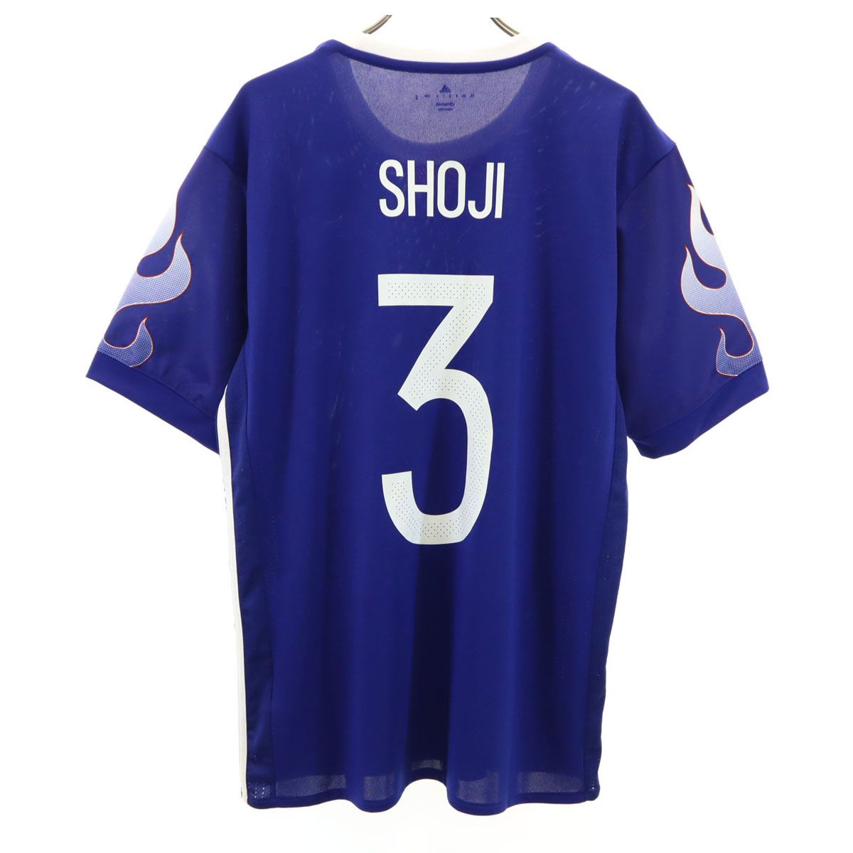 adidas - 古着 adidas アディダス JFA SHOJI 3 サッカー 半袖 レプリカ ユニフォーム O ブルー 昌子源 メンズ adidas サッカー日本代表 ユニフォーム - メルカリ