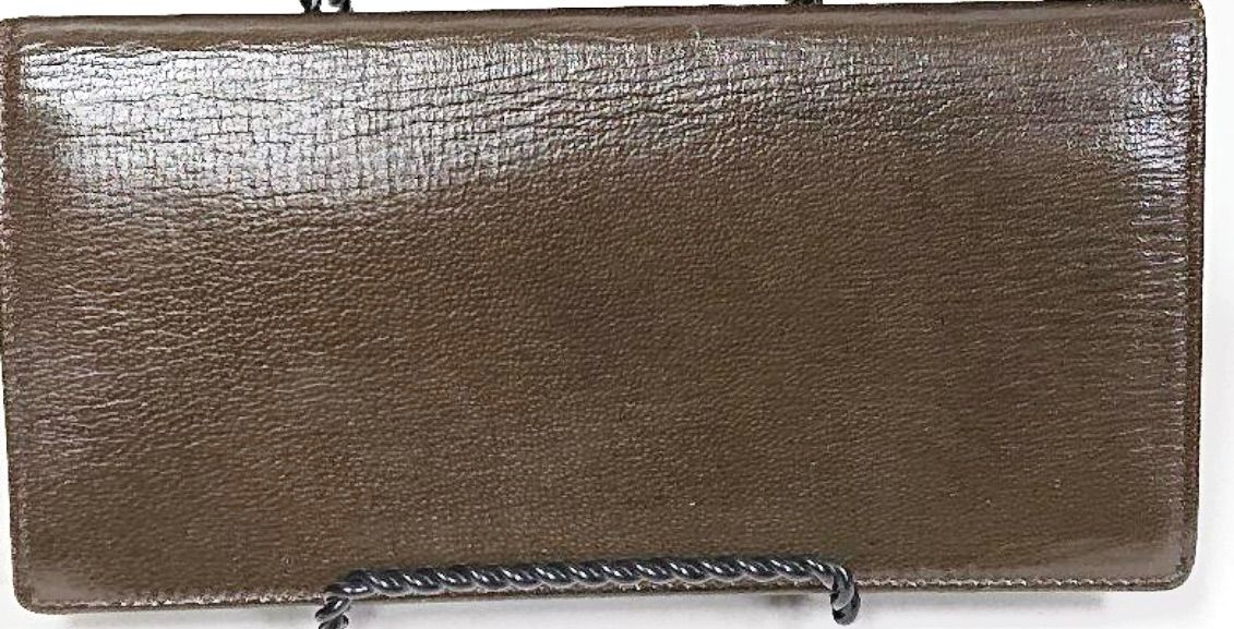 Cartier マストドゥ カルティエ マストロゴ 長財布 ダーク カーキ 