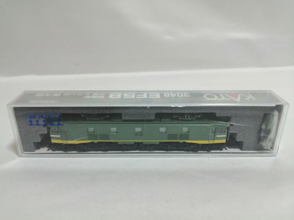 KATO Nゲージ EF58 初期形大窓ヒサシ付 青大将 3048 鉄道模型 電気機関車