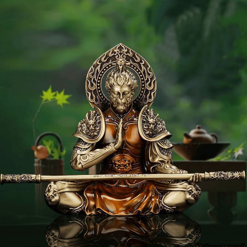 風水 鳳凰と龍 2体セット 高さ16cm 置物 フェニックス 不死鳥