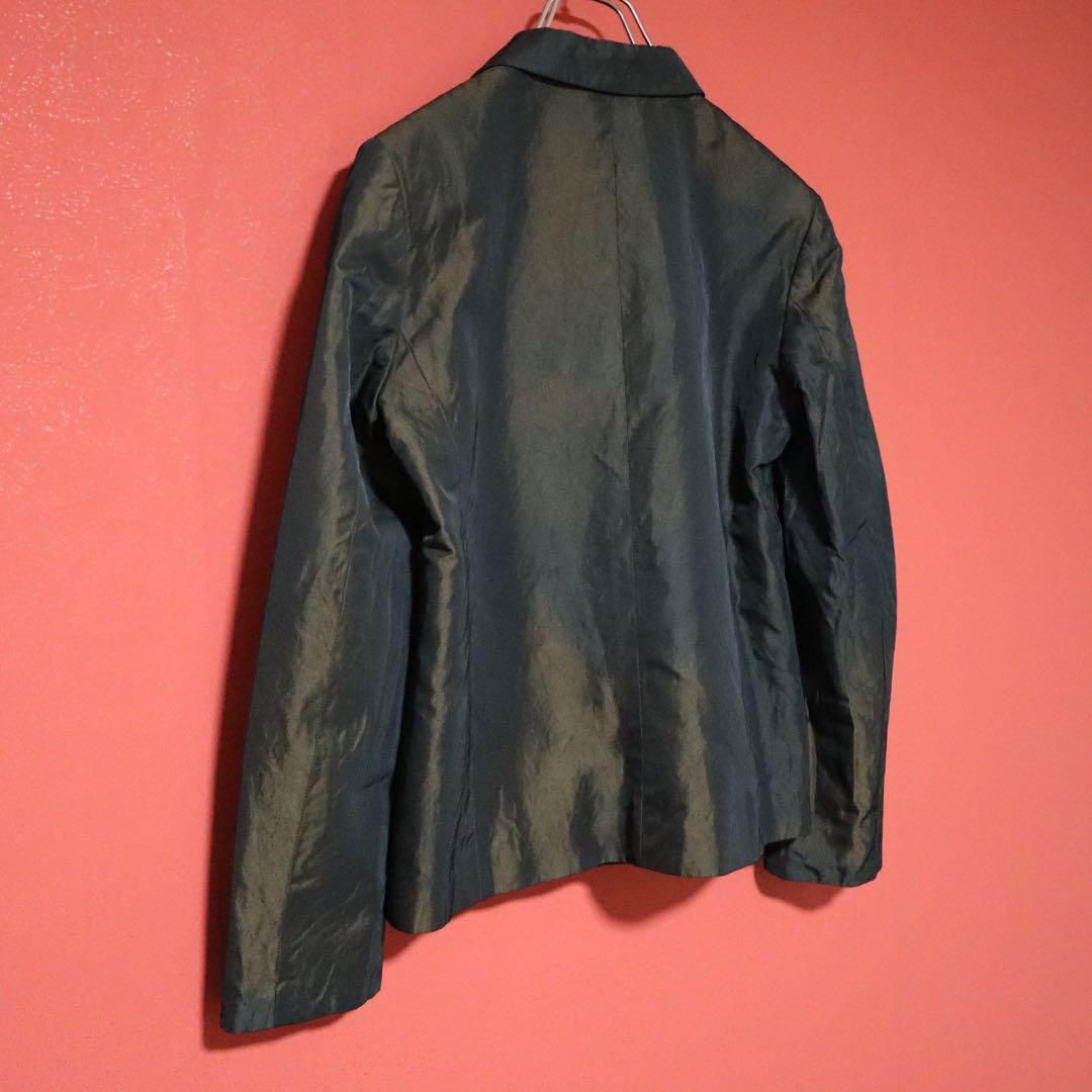 【JIL SANDER NAVY】SILK混サテン 2B テーラード ジャケット JIL SANDER NAVY】SILK混サテン 2B テーラード ジャケット