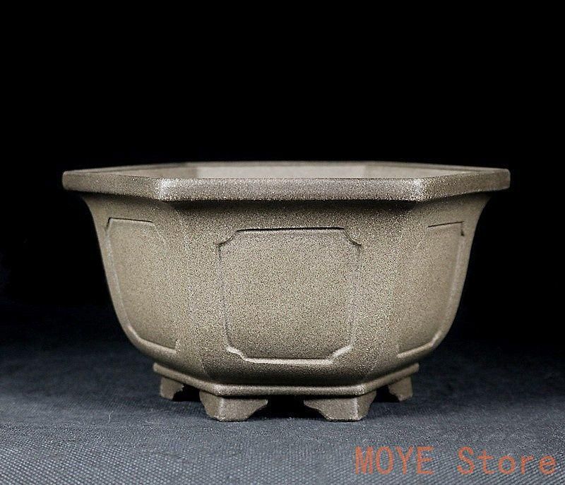 六角鉢 多肉植物鉢 紫砂鉢 盆栽鉢 植木鉢 小品盆栽鉢 大品盆栽鉢zw0829