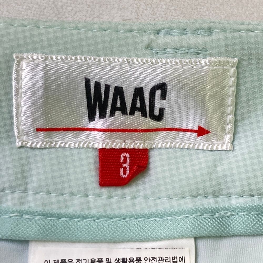 サイズ：3 WAAC ワック インナー付きスカート ブルー系
