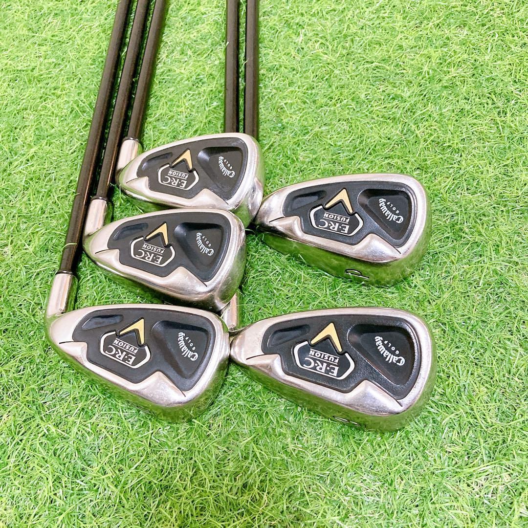 1キャロウェイ ERC フュージョン レディース アイアン FLEX L