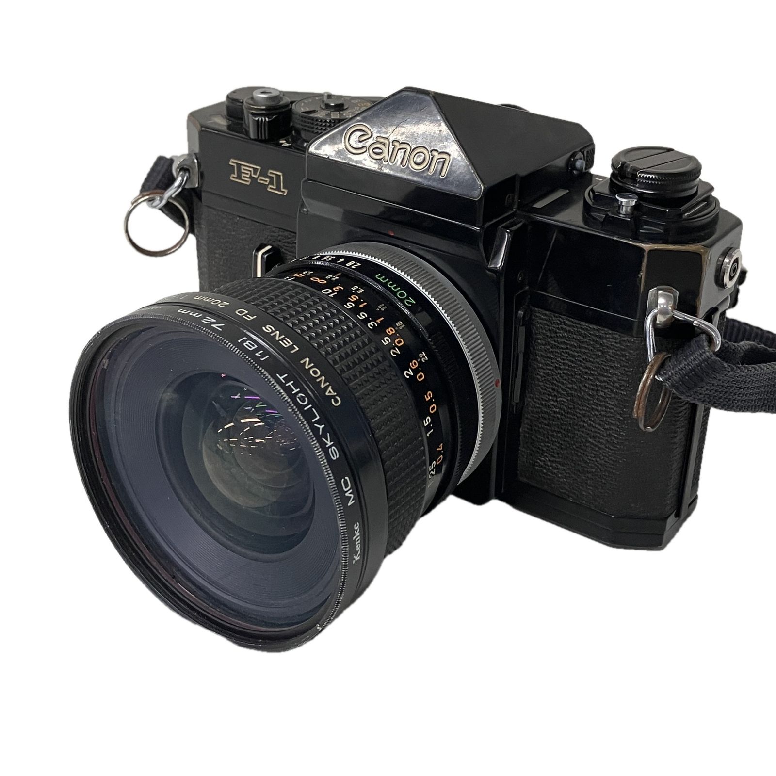 Canon キヤノン F-1 一眼レフフィルムカメラ FD 20mm F2.8 レンズセット ジャンク S10494993