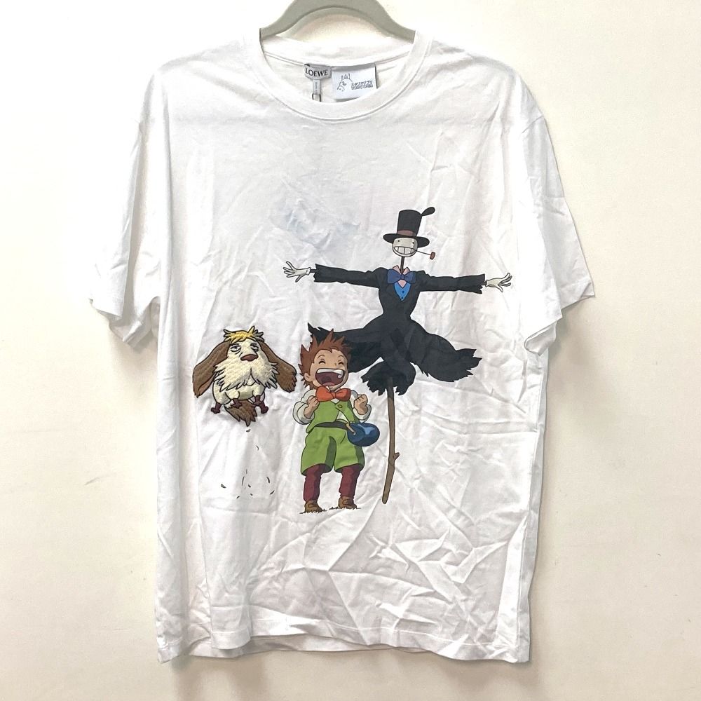 LOEWE◆×ハウルの動く城/ヒン キャラクターTシャツ/S/コットン/PNK/SB44Y22X12 楽天市場】【返品可】ロエベ LOEWE ジブリ コラボ Tシャツ ヒン