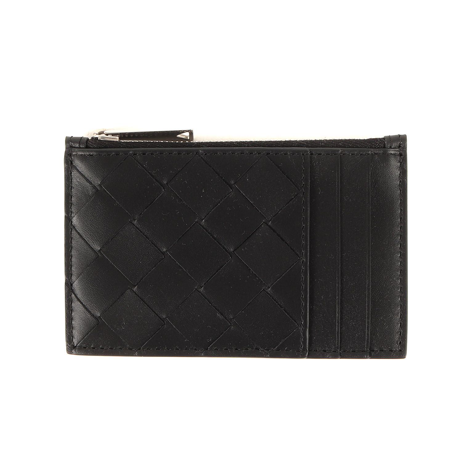 【BOTTEGA VENETA】イントレチャート ジップ カードホルダー BOTTEGA VENETA 未使用 ボッテガ ヴェネタ マキシ イントレ