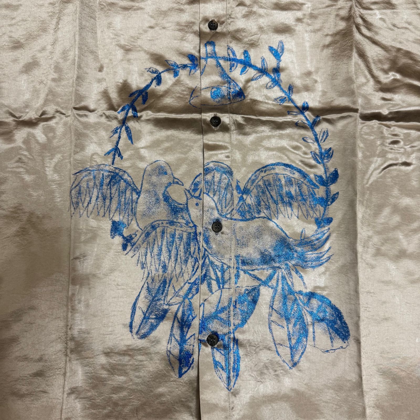 参考上代64900円 未使用品 SHINYAKOZUKA 24SS ENOUGH GIANT SHIRT 