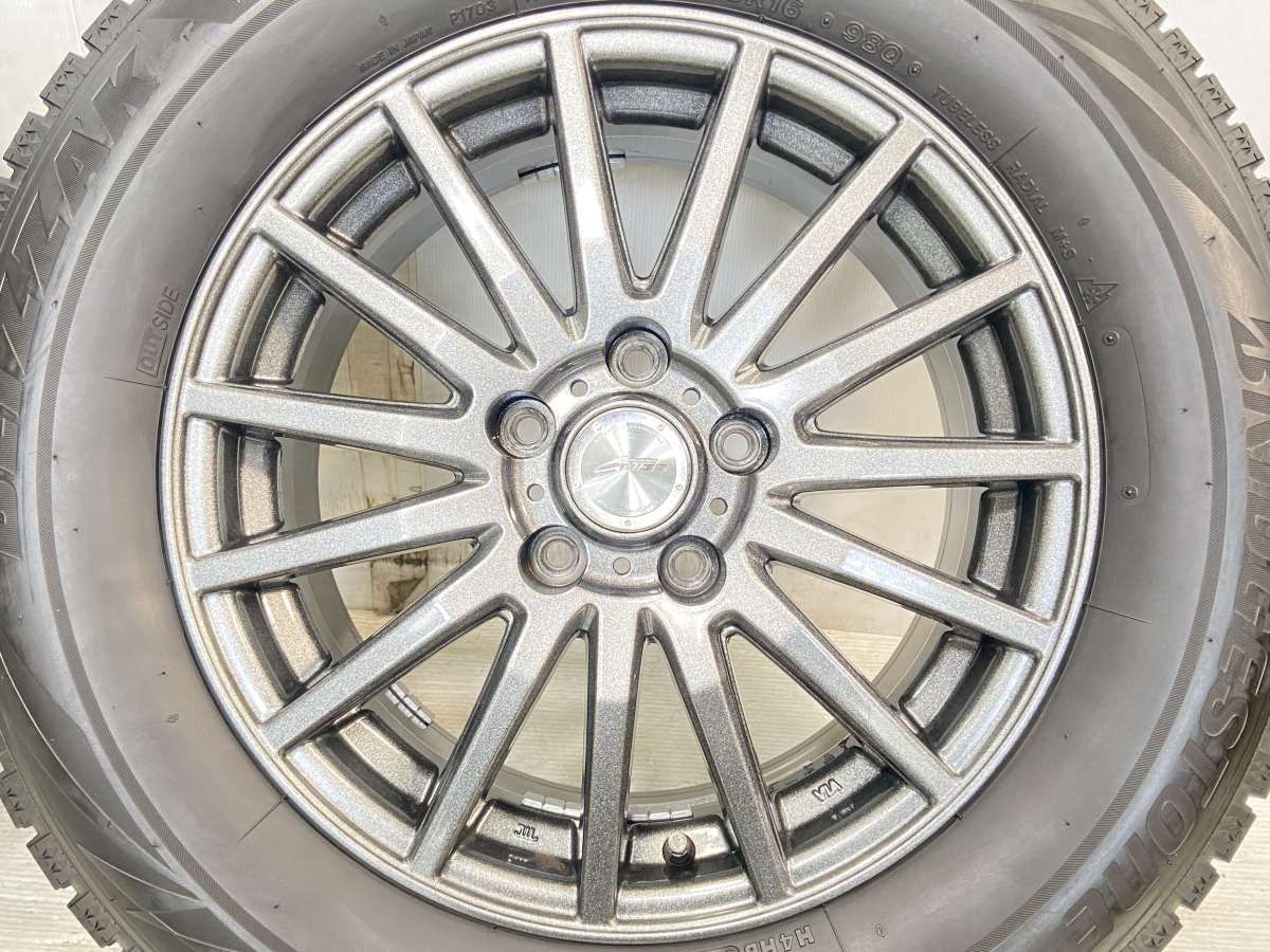 215/65R16 ブリヂストン ブリザック VRX2 SEIN S 16x6.5 38 114.3-5穴 