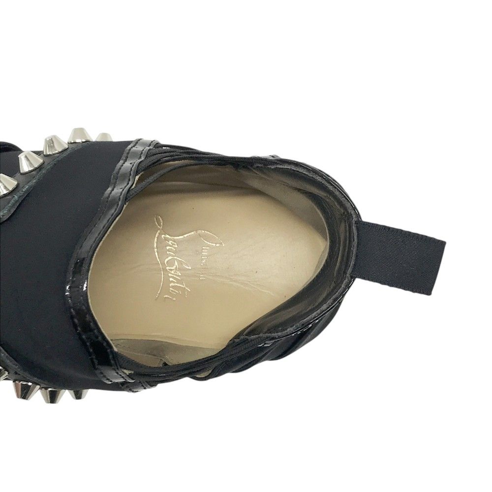 美品】☆クリスチャンルブタン☆プラットフォーム☆ブラック☆サイズ35 Christian Louboutin クリスチャンルブタン BIANCA ビアンカ