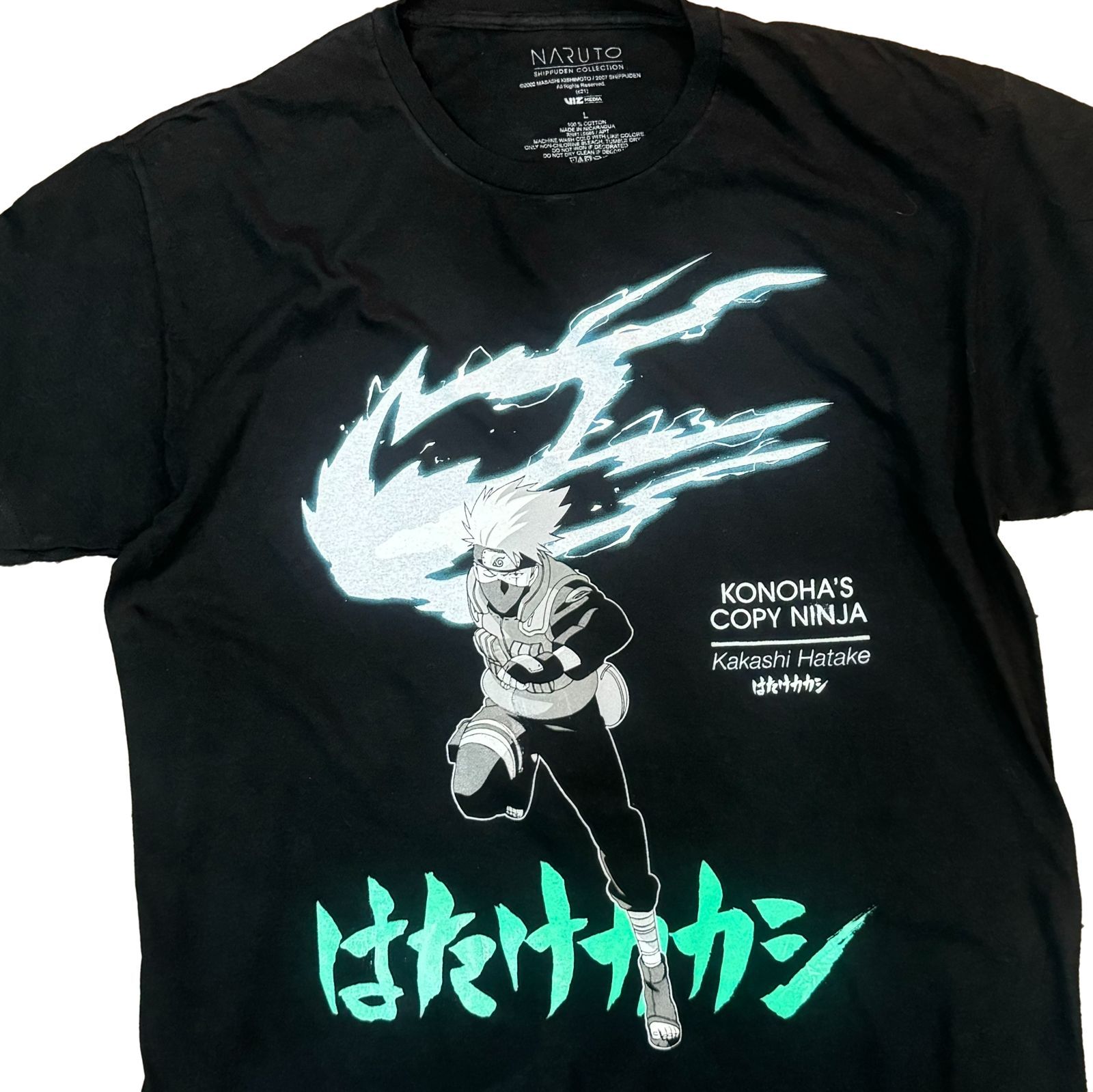NARUTO》00s ナルト はたけ カカシ アニメ Tシャツ (Lサイズ) - メルカリ