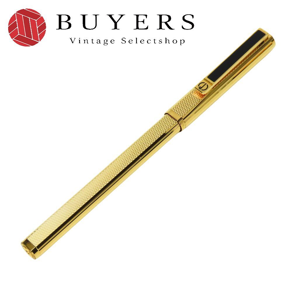 ダンヒル 万年筆 ジェムライン バーレイ ペン先14K ゴールド Dunhill Dunhill - dunhill ダンヒル ジェムライン 万年筆 14Kペン先