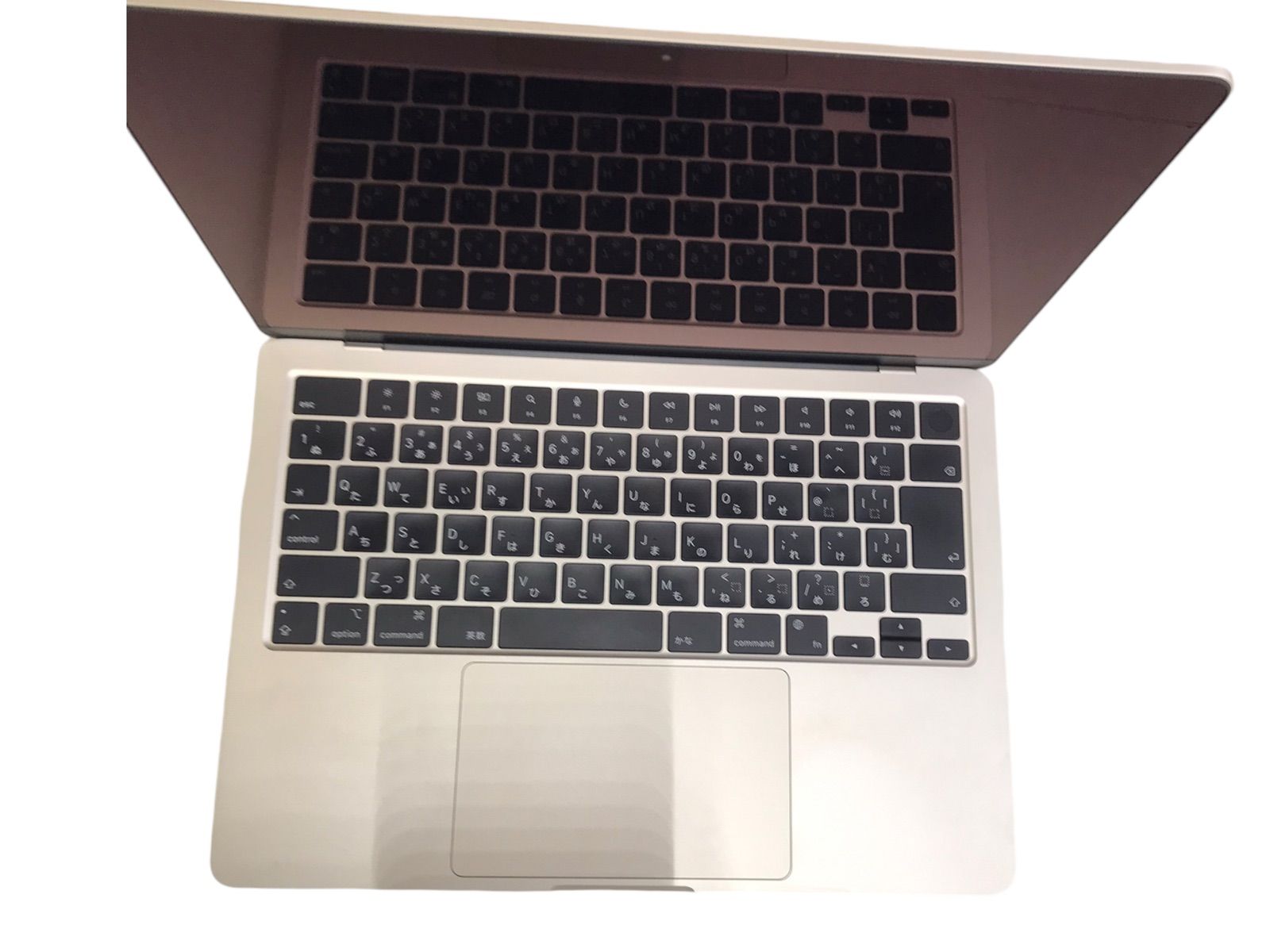 美品 充放電回数79回 MacBook Air M2 2022 メモリ8GB SSD 256GB