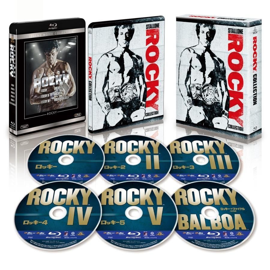 ロッキー コレクション スチールブック付きブルーレイBOX(6枚組)(数量限定生産)【Blu-ray】【新品未開封】【日本国内正規品】4988142430816  - メルカリ