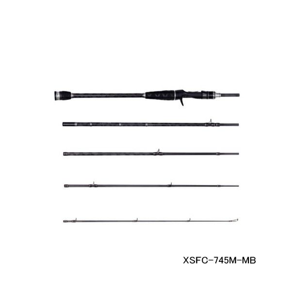 ≪ 25年5月新商品 ≫ アブガルシア クロスフィールド XSFC-745M-MB 〔仕舞寸法 49.7cm〕 返品不可